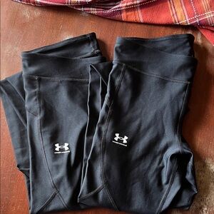 Under Armour Dark Leggings with Logo
